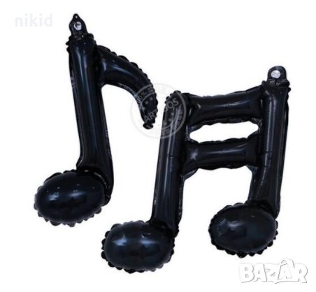 Нота Ноти Китара ключ Сол фолио фолиев балон хелий или въздух, снимка 7 - Други - 28136795