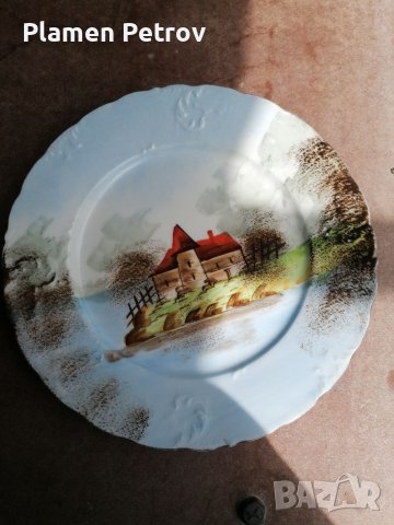 Порцеланова чиния LIMOGES , снимка 6 - Декорация за дома - 38038017