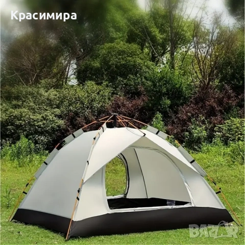 Луксозна водоустойчива палаттка със сребърно покритие и UV защита, снимка 4 - Палатки - 53004180