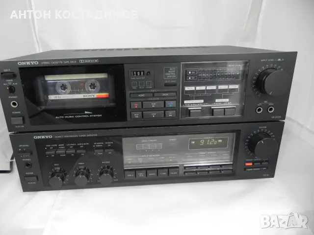 Продавам ONKYO дек ТА 2033 и ресийвър ТХ 41, снимка 14 - Аудиосистеми - 48812812