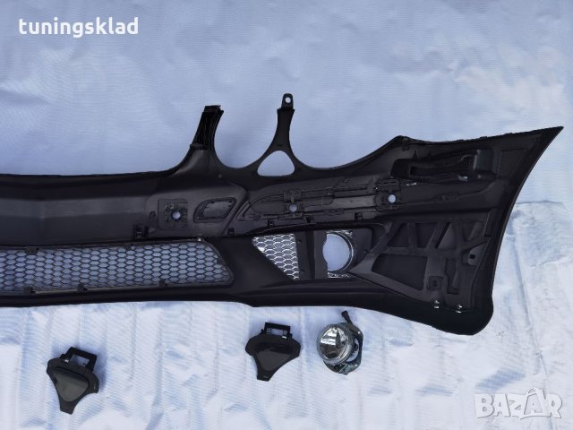 ПРЕДНА БРОНЯ AMG ЗА MERCEDES W211 E-CLASS (2006-2009), снимка 3 - Аксесоари и консумативи - 35550459