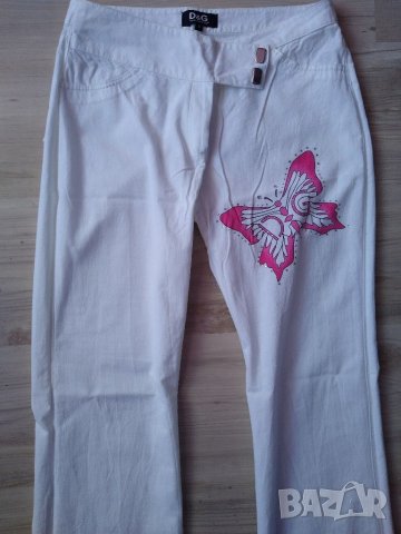 Бял панталон /S, снимка 5 - Панталони - 29419794