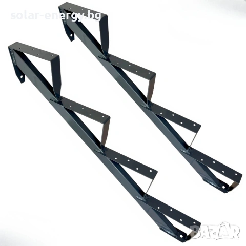 Метални носачи за стълби комплект (2 бр.) 2–6 стъпала | Стандарт и Премиум, снимка 7 - Други - 54236316