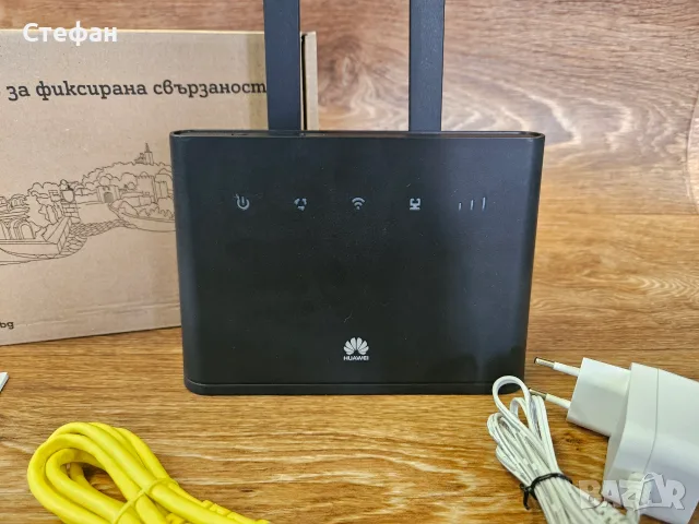 4G LTE Рутер Huawei B310s-22 – Чисто нов, работи със SIM карта за интернет навсякъде, снимка 4 - Рутери - 56113086