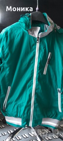 Детско зелено яке пролет есен, снимка 1