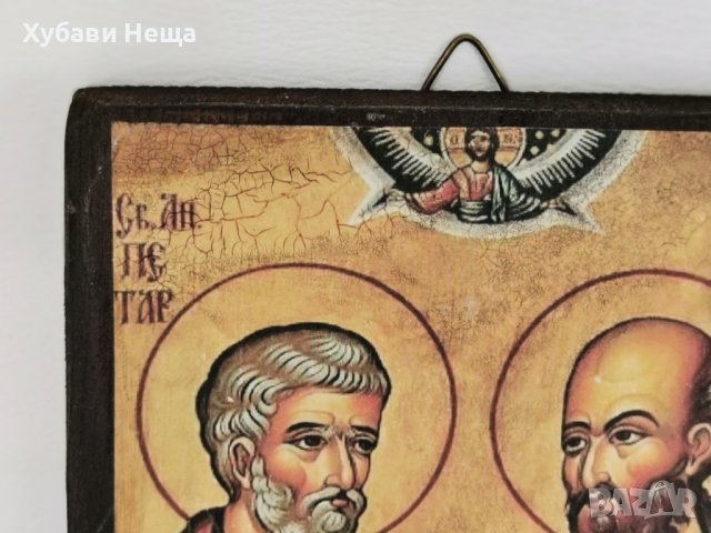 Икона Св.Св. Петър и Павел - НАЛИЧНА, снимка 2 - Икони - 37215628