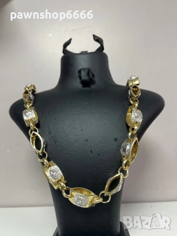 Златен ланец 14 карата, снимка 4 - Колиета, медальони, синджири - 52927166