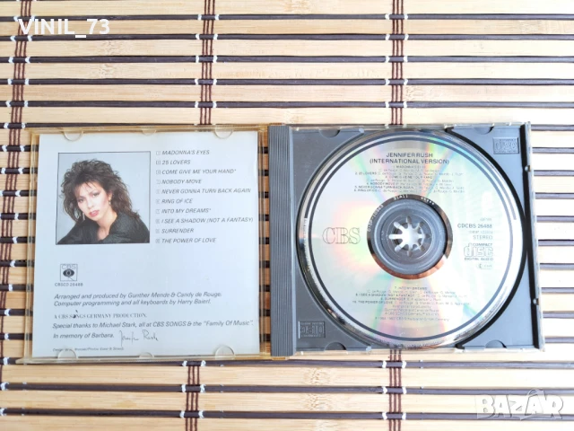  Jennifer Rush (International Version), снимка 2 - CD дискове - 50641565