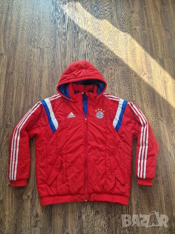 Страхотно мъжко футболно яке ADIDAS BAYERN сезон 2014 / 2015 размер XL / 2XL 