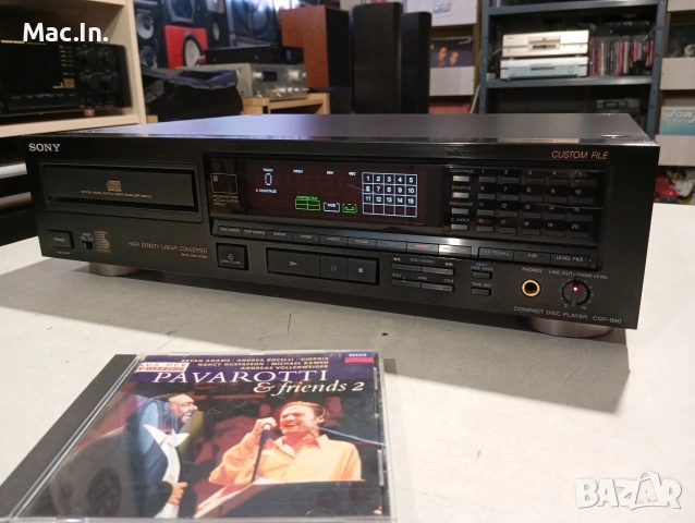 ВЪРХОВ Модел CD ПЛЕЙЪР SONY CDP-990 