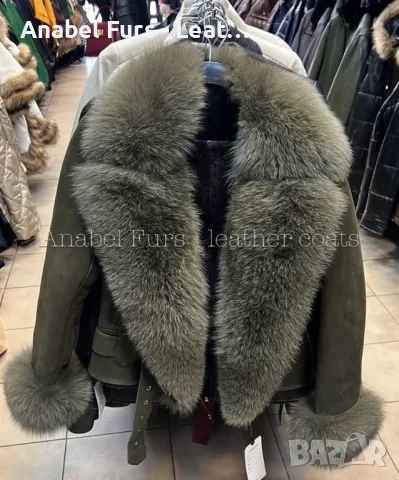 Дамски кожух, палта, якета от естествена кожа, снимка 3 - Якета - 47516355