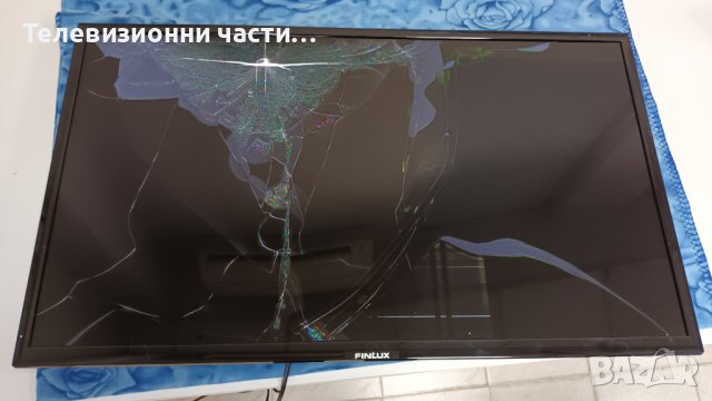 Finlux 39-FHA-5230 със счупен екран-17IPS62/17MB171/RF-CF385001SE30-0801/VES385WNDP-2D-N01