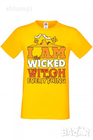 Мъжка тениска I'm The Wicked Witch Of Everything 1,Halloween,Хелоуин,Празник,Забавление,Изненада,, снимка 10 - Тениски - 38123936