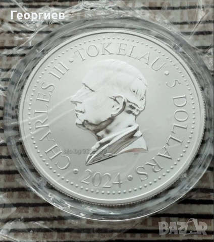 Сребърни монети 1 oz Феникс и Мустанг, снимка 2 - Нумизматика и бонистика - 44412810