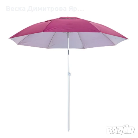 Плажен чадър Muhler YL1039, снимка 6 - Градински мебели, декорация  - 50539799