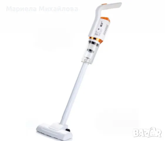 Акумулаторна домакинска ръчна прахосмукачка с 5 накрайника., снимка 1