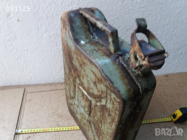 масивна военна туба за гориво - 10 литра , снимка 11 - Антикварни и старинни предмети - 35299133