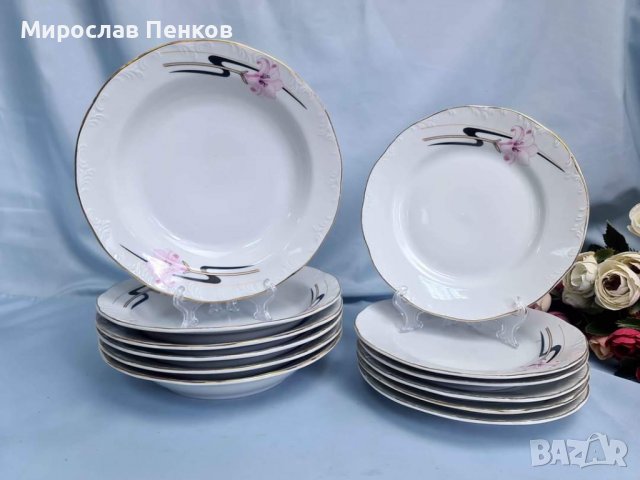Порцеланови чинии , снимка 1 - Чинии - 39343940