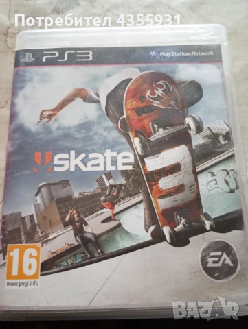 ps3 игра Плейстейшън 3 skate скейт playstation 3 ps 3, снимка 2 - Антикварни и старинни предмети - 52390888
