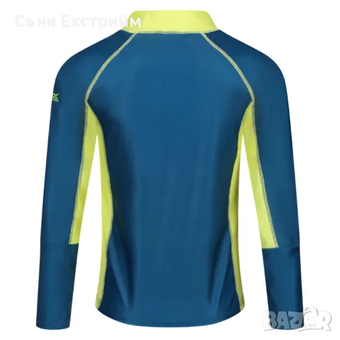 Детска блуза с ултравиолетова защита Regatta Hoku Citron, снимка 3 - Детски Блузи и туники - 49488452