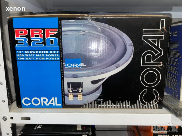 Subwoofer CORAL PRF320  12" 800watt, снимка 2 - Аксесоари и консумативи - 44397852