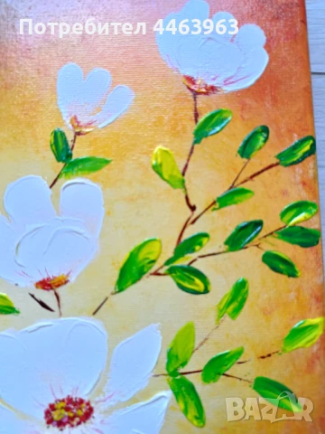 Настроение - 1 ( в жълто). Авторска картина, снимка 9 - Картини - 50918254