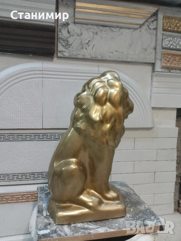 циментов ЛЪВ , снимка 4 - Статуетки - 54359897