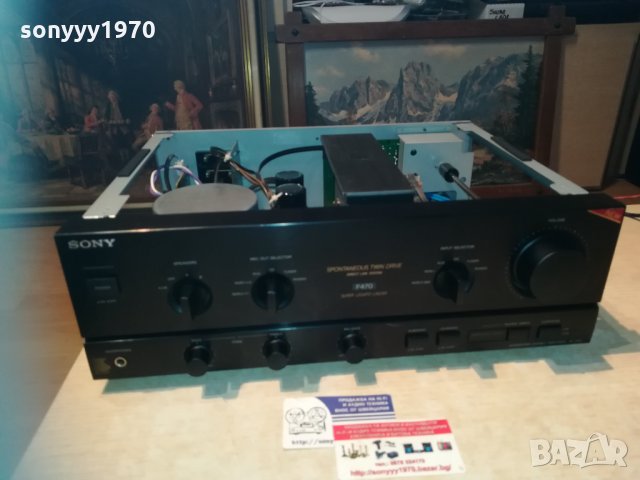 sony ta-f470 stereo ampli-внос germany 0811201206, снимка 5 - Ресийвъри, усилватели, смесителни пултове - 30713849