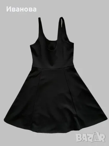 Класическа ежедневна къса черна лятна рокличка, снимка 4 - Рокли - 50434628