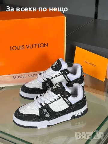 Louis Vuitton Мъжки Маратонки👟Мъжки Спортни Обувки Код E156, снимка 4 - Маратонки - 55840704