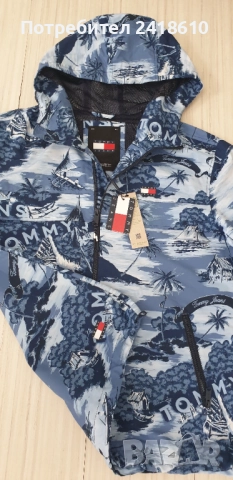 Tommy Hilfiger  Mens Windbreaker Jacket Size M Пролет - Есен  НОВО! ОРИГИНАЛ! Мъжко Яке!, снимка 10 - Якета - 51532605