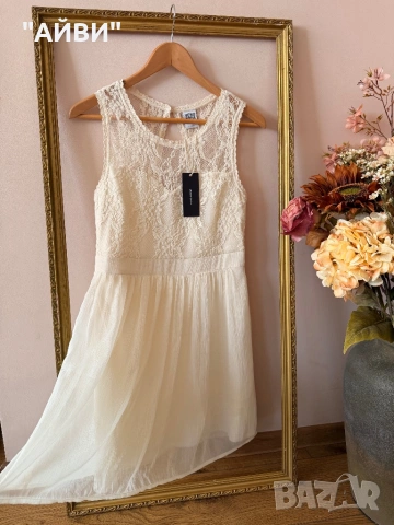 VERO MODA Дамска прекрасна рокля, снимка 12 - Рокли - 53999364