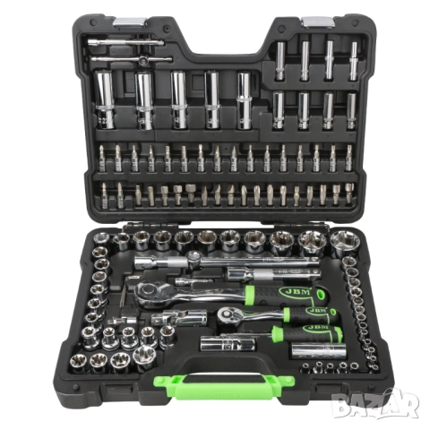 Гедоре / Гидоре / Гидори / Гедори к-кт / 108 части / 1/2 + 1/4 CHROME JBM 54048, снимка 2 - Части - 51908020