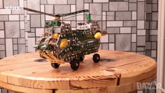 Играчка от стар метален конструктор , снимка 1