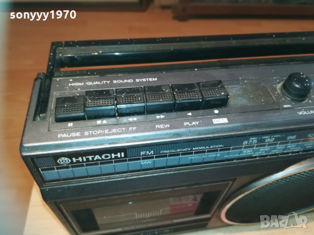 hitachi trk-510e 0803210528, снимка 8 - Радиокасетофони, транзистори - 32078244