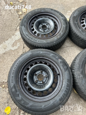 4бр. железни джанти 15" 5x110 за Opel, снимка 3 - Гуми и джанти - 52133284