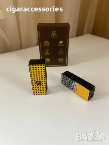 Луксозни запалки Cohiba – 2 модела, турбо пламък, снимка 4 - Запалки - 51356738
