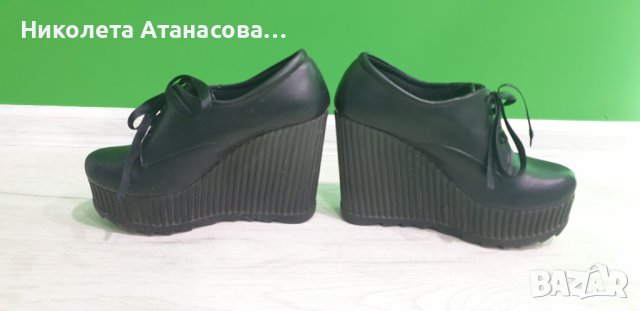 Черни боти, снимка 3 - Дамски боти - 38800105