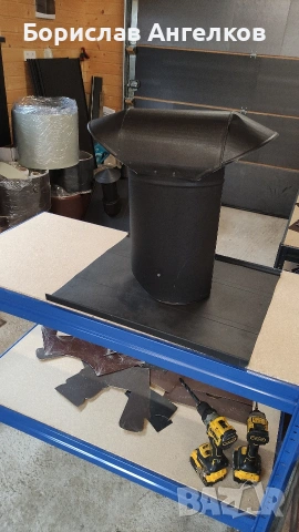 Универсална обшивка за отдушници с променящ се наклон ф 110, снимка 8 - Железария - 53798051