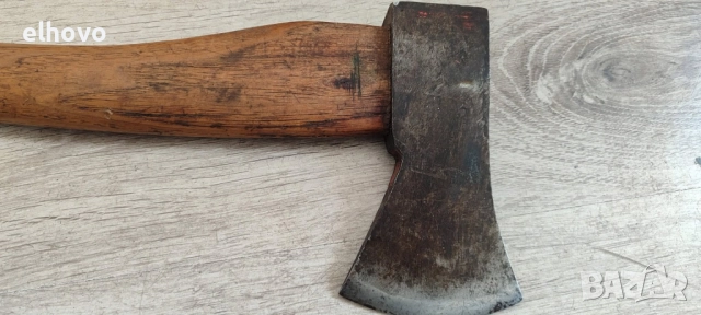 Стара брадва с дълга дръжка#38, снимка 4 - Антикварни и старинни предмети - 52799626