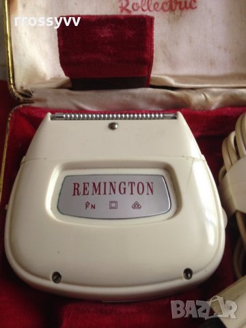 Стари самобръсначки remington-2бр, снимка 10 - Други ценни предмети - 29688364