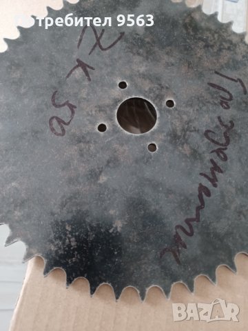 Зъбно колело за гроздомелачка 50 зъба, снимка 4 - Резервни части за машини - 38561966