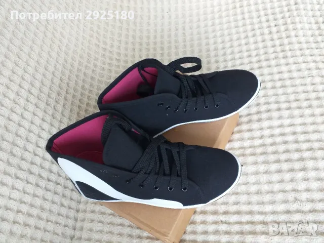 Дамски кецове,  гуменки 37/38, снимка 3 - Кецове - 50334418