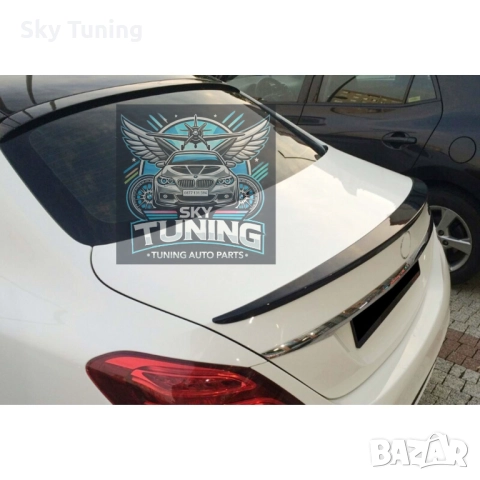 Лип Спойлер багажник Mercedes C class W205 AMG стил мерцедес ц класа, снимка 2 - Аксесоари и консумативи - 51954810