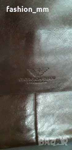 Бизнес кожена чанта Armani , снимка 4 - Чанти - 31755741