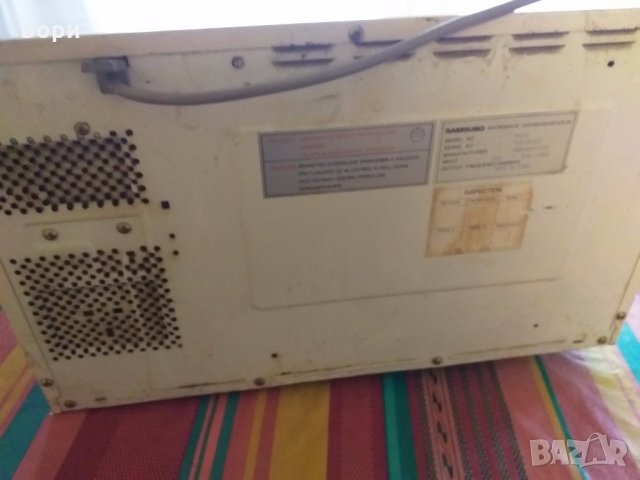 SAMSUNG 1550 вата микровълнова печка, снимка 8 - Микровълнови - 31830165