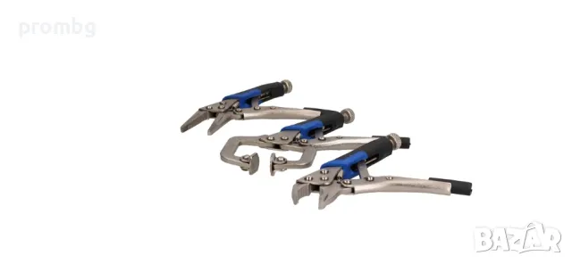 мини заключващи клещи, чираци 3 бр., Westfalia - Германия, снимка 4 - Клещи - 49891269