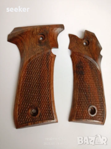 Орехови чирени за пистолет Llama Micromax 380, снимка 3 - Оборудване и аксесоари за оръжия - 50492211