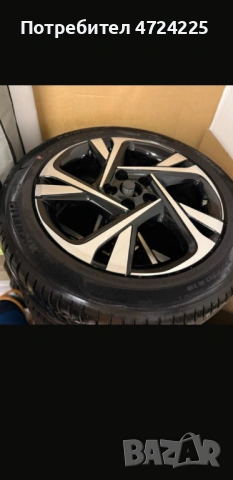 НОВИ 4 х Джанти с летни Гуми ориг. 225 50 r18 Toyota C-HR 2023г.