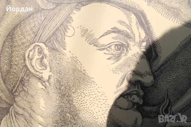 Литография ''Албрехт Дюрер'', снимка 3 - Колекции - 48572581